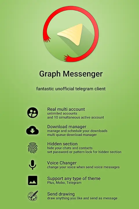 Graph Messenger MOD APK