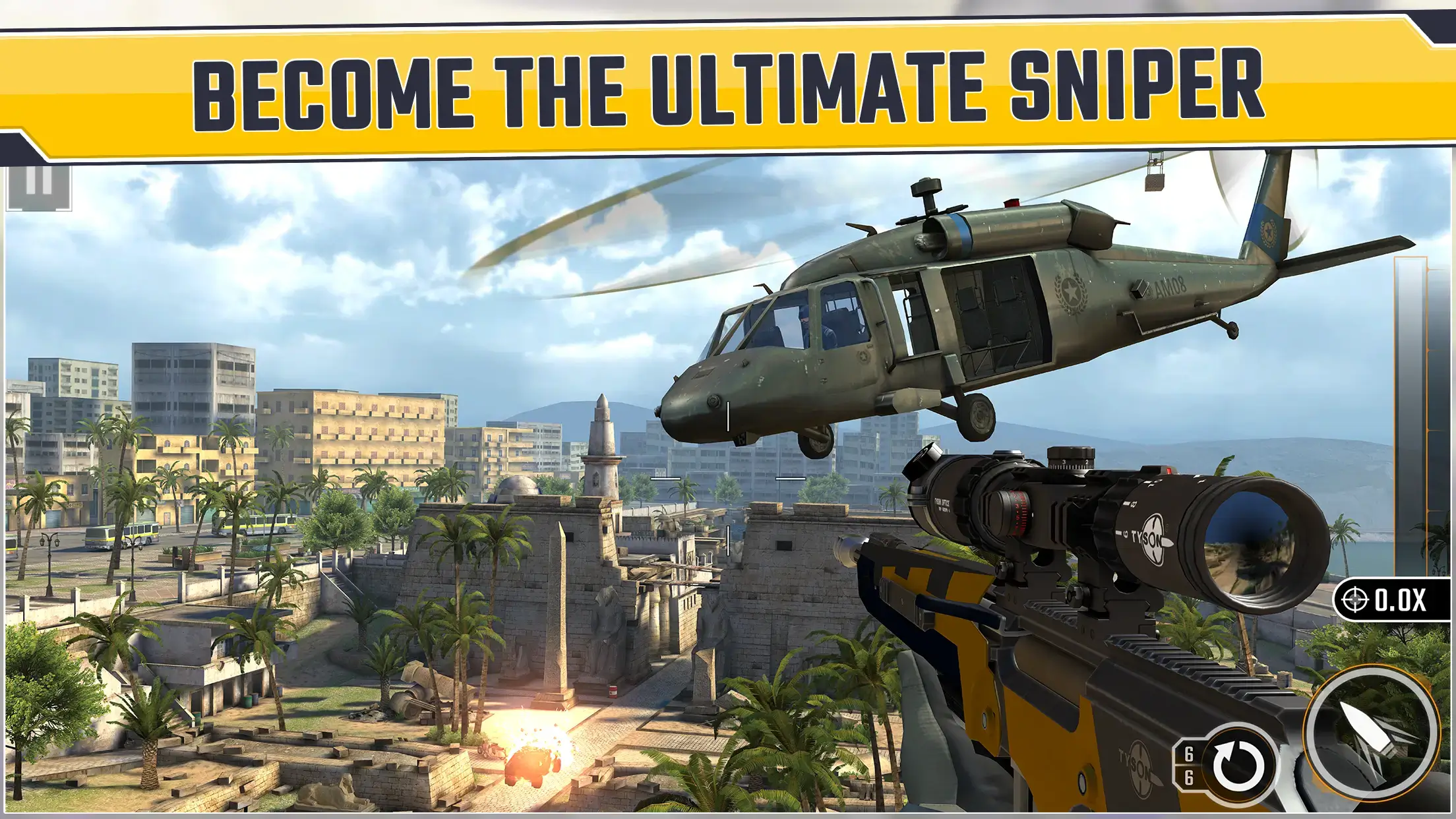 Call of Sniper Cold War: Special Ops Cover Strike Ver. 1.1.19 MOD APK, GOD MODE, DUMB ENEMY