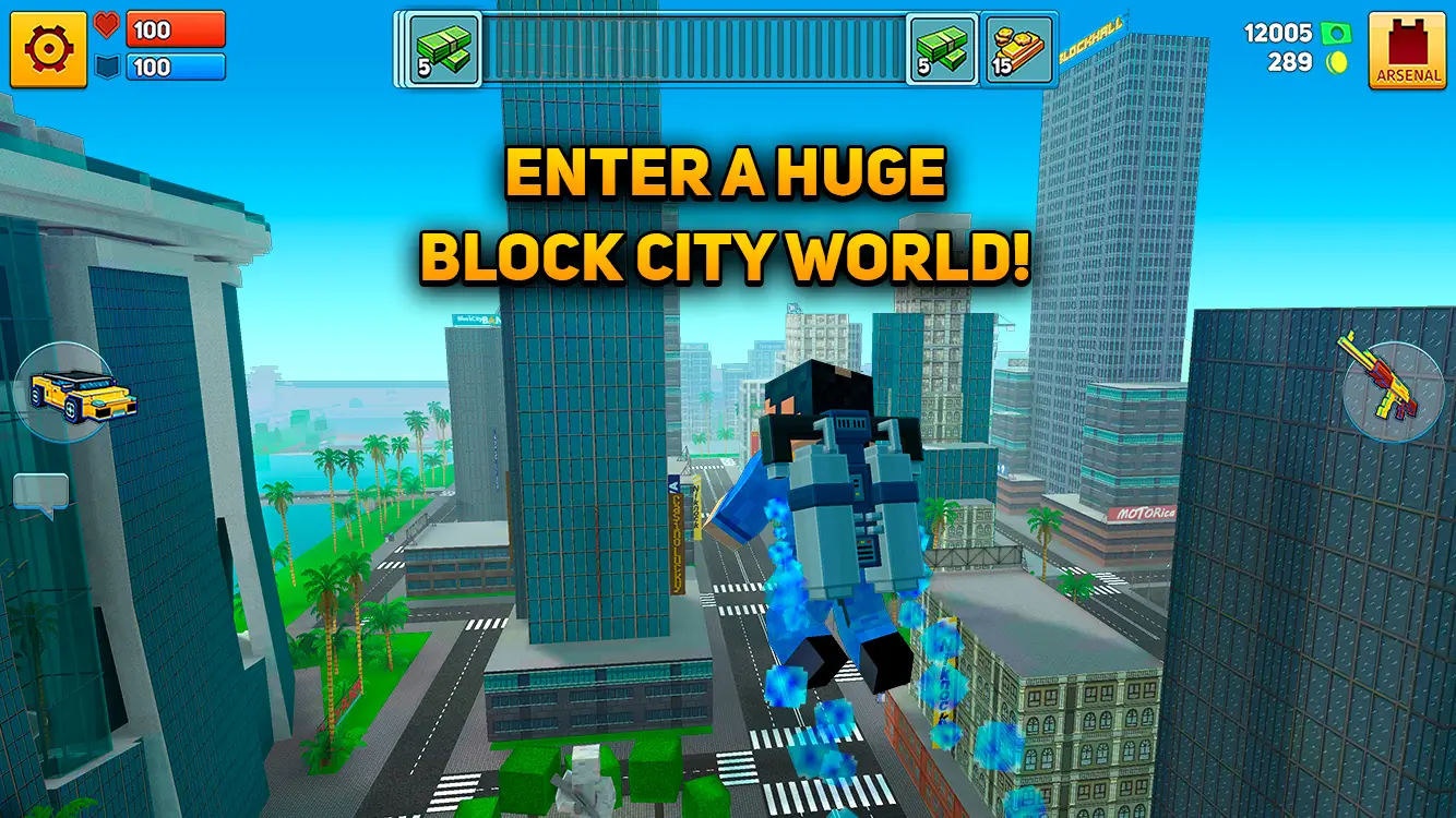 Block City Wars MOD APK v8.4.2 (Mod Menu/Unlimited Money/One hit kill)