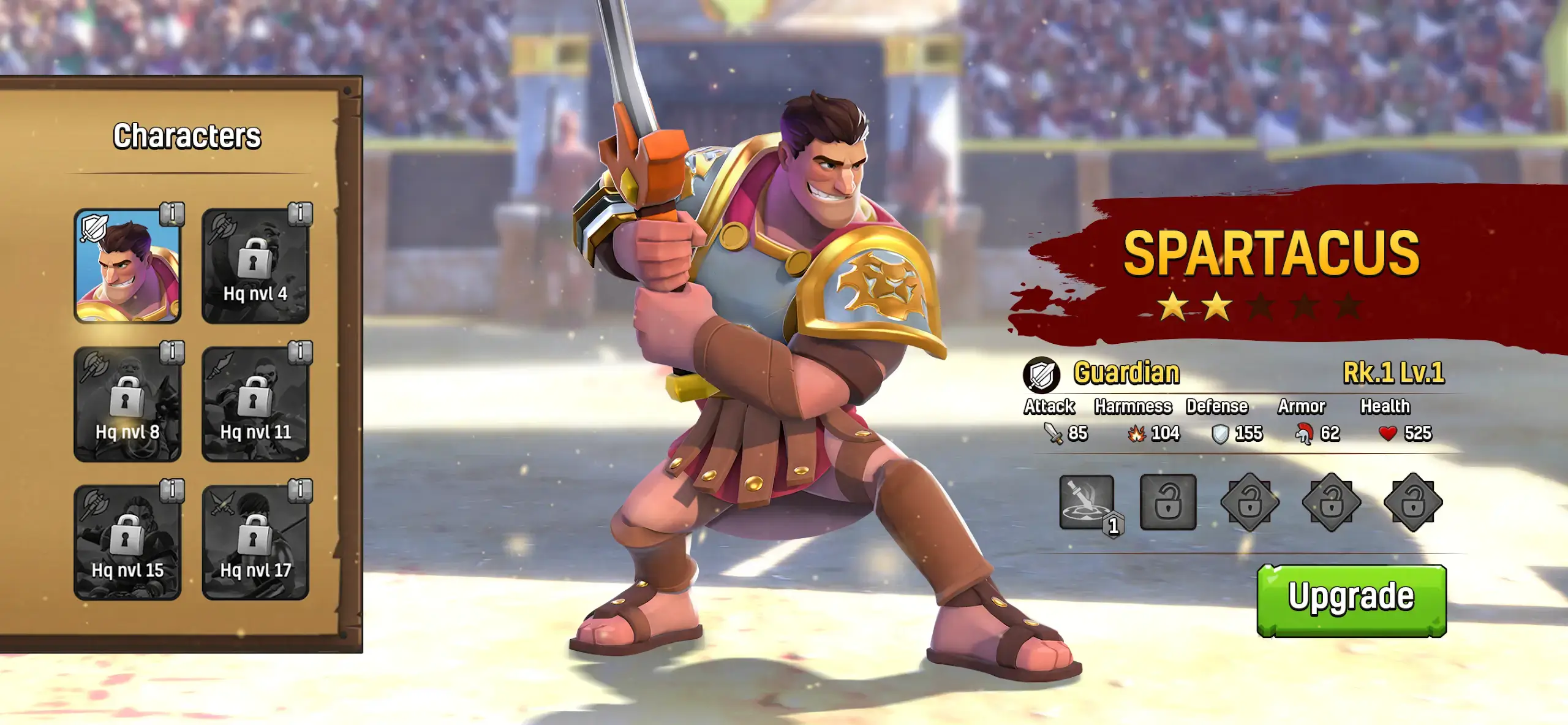 Gladiator Heroes Clash