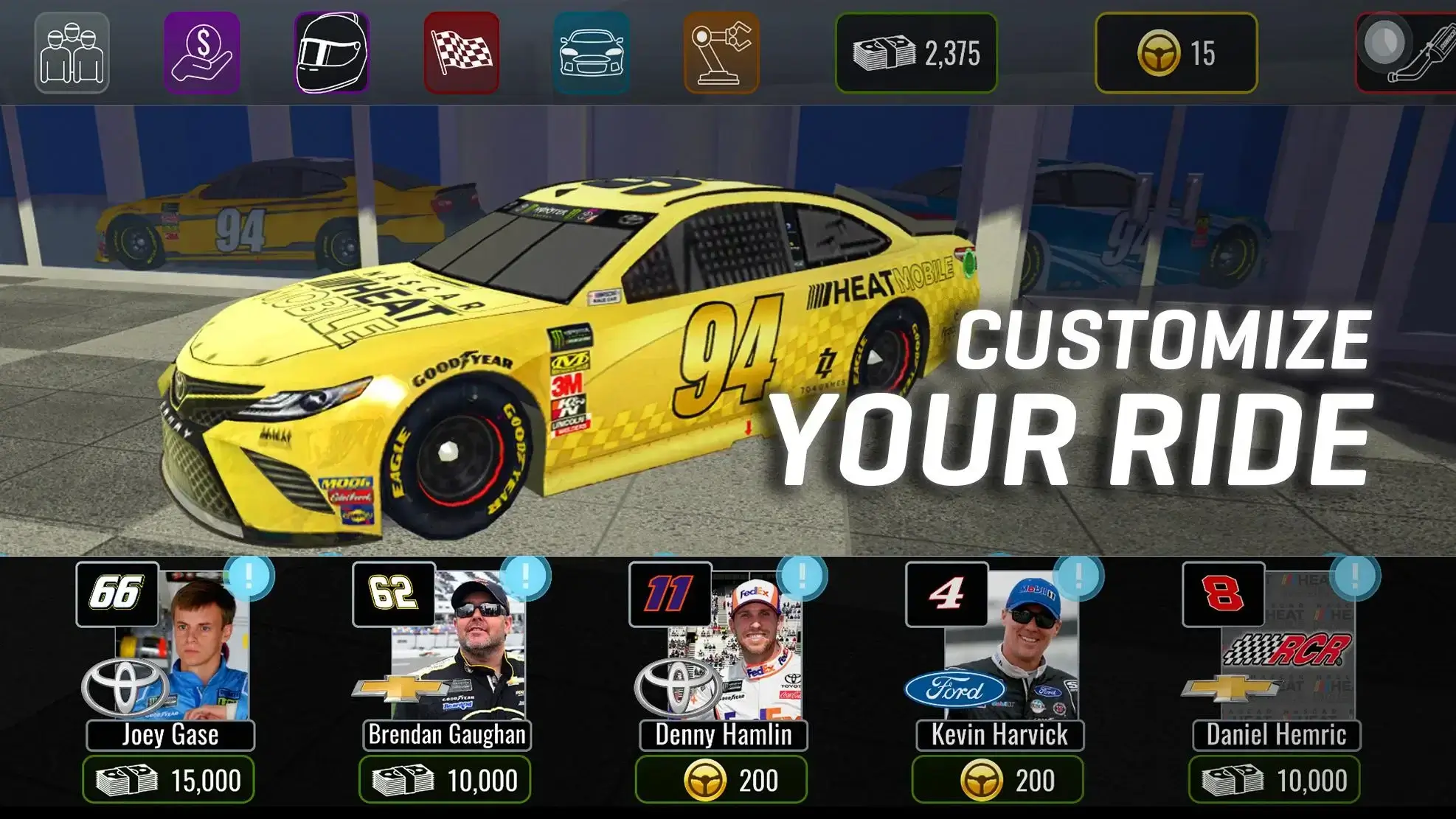 NASCAR Heat Mobile MOD APK