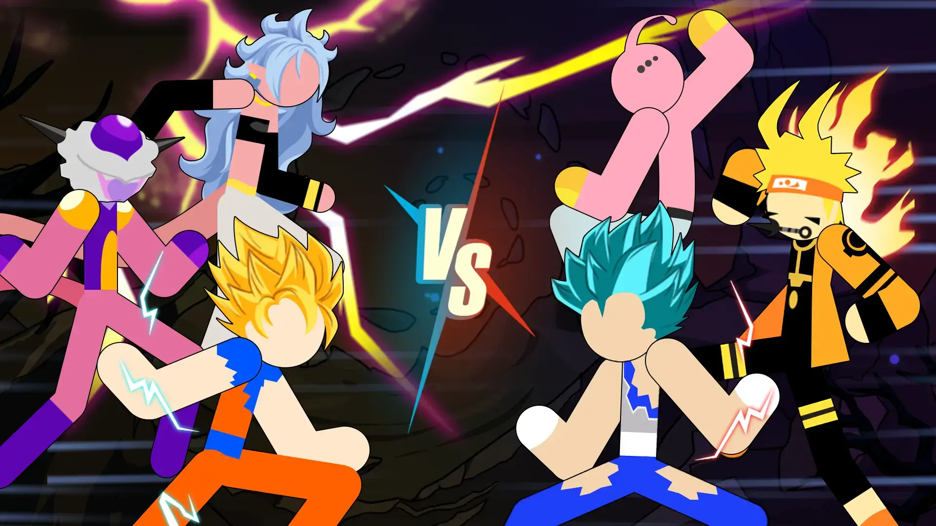 Stick Super Fight! MAX LEVEL GOKU EVOLUTION (Download Mod APK Unlimited  Coins) 