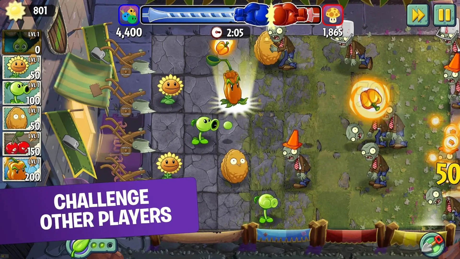 Plants vs Zombies 2 v11.0.1 Apk Mod (Diamantes Infinitos) - APK HACK MOD