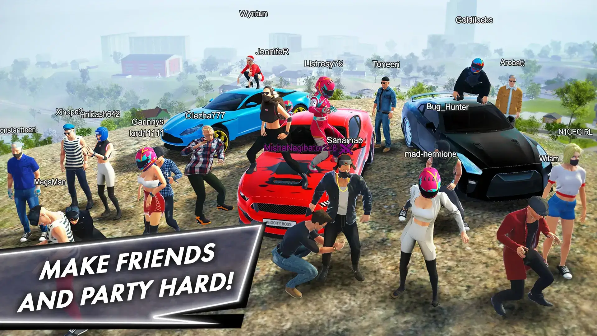 MadOut2 Big City Online v13.02 MOD APK [Unlimited Money/Mod Menu]