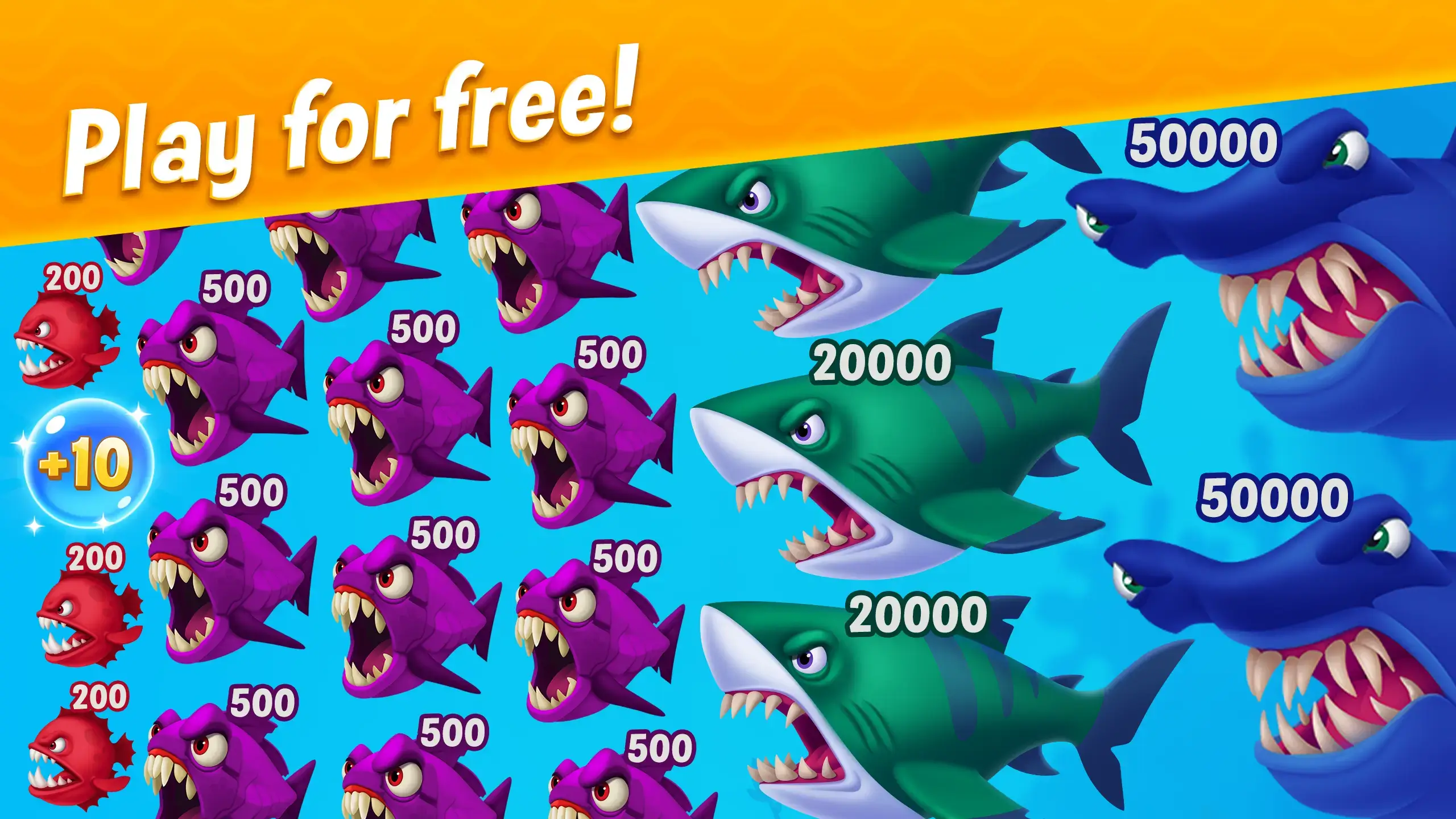 Download Fish GROW GROW MOD APK v2.0 (Paid game to play for Free) for  Android