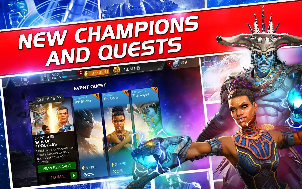 Marvel contest of champions Mod Apk Version 41.3.1 [God Mod] [Unlimited  Power] [Vip Mod] [Mod Menu] 