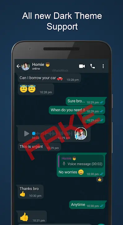 WhatsApp IFake Chats MOD APK