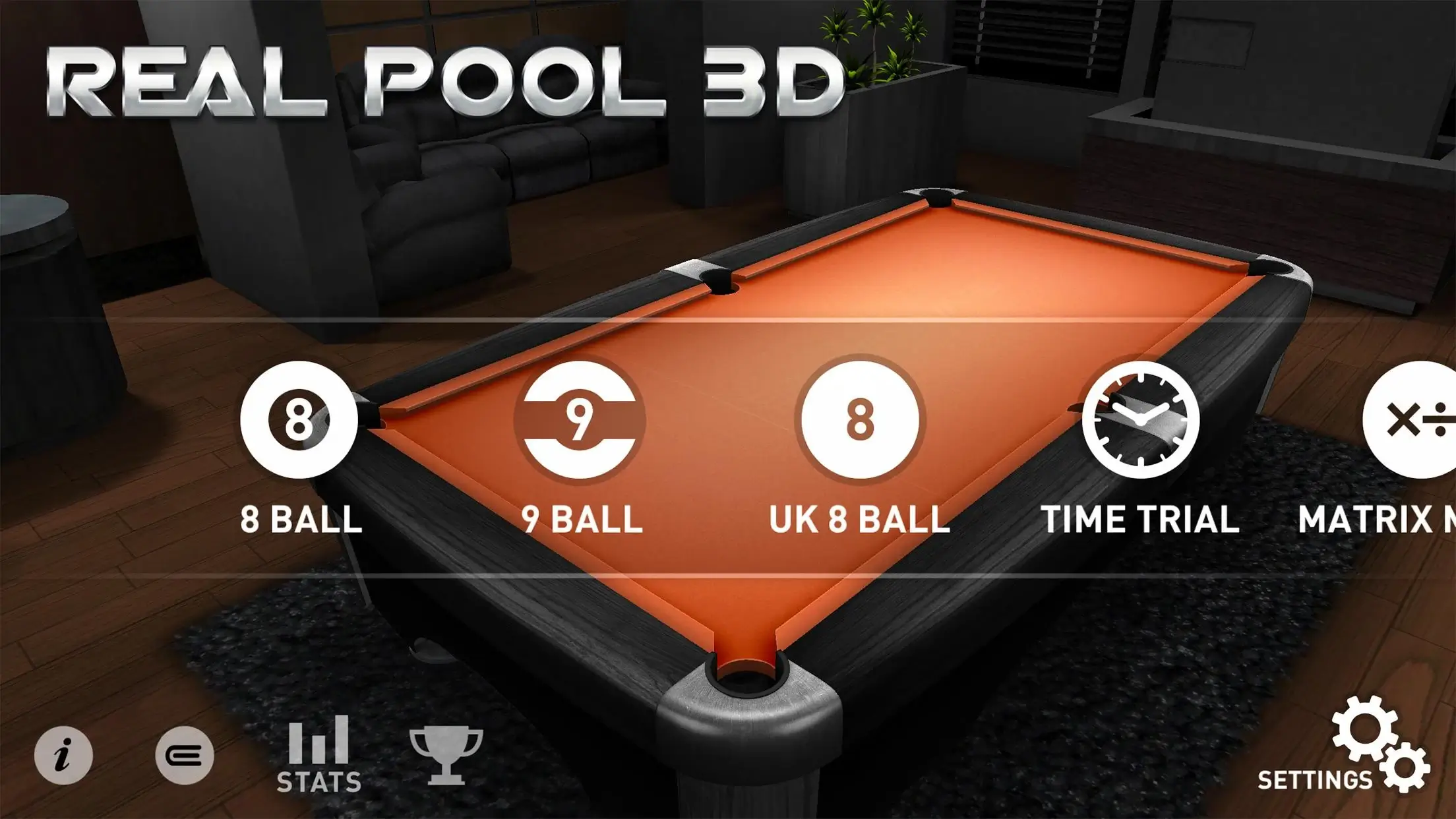 Classic Pool 3D: 8 Ball Mod 1.1.8 (Unlock All Cues)
