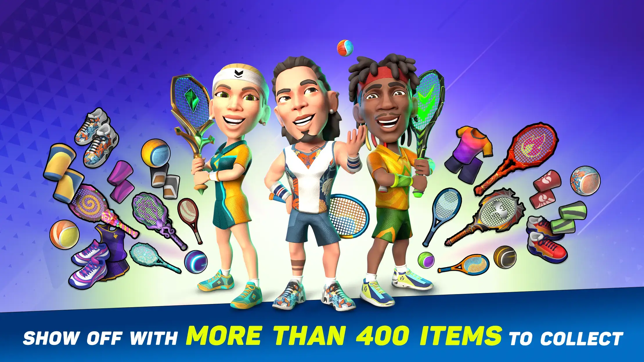 One Tap Tennis Mod apk [Paid for free][Unlocked] download - One Tap Tennis MOD  apk 1.20.10 free for Android.